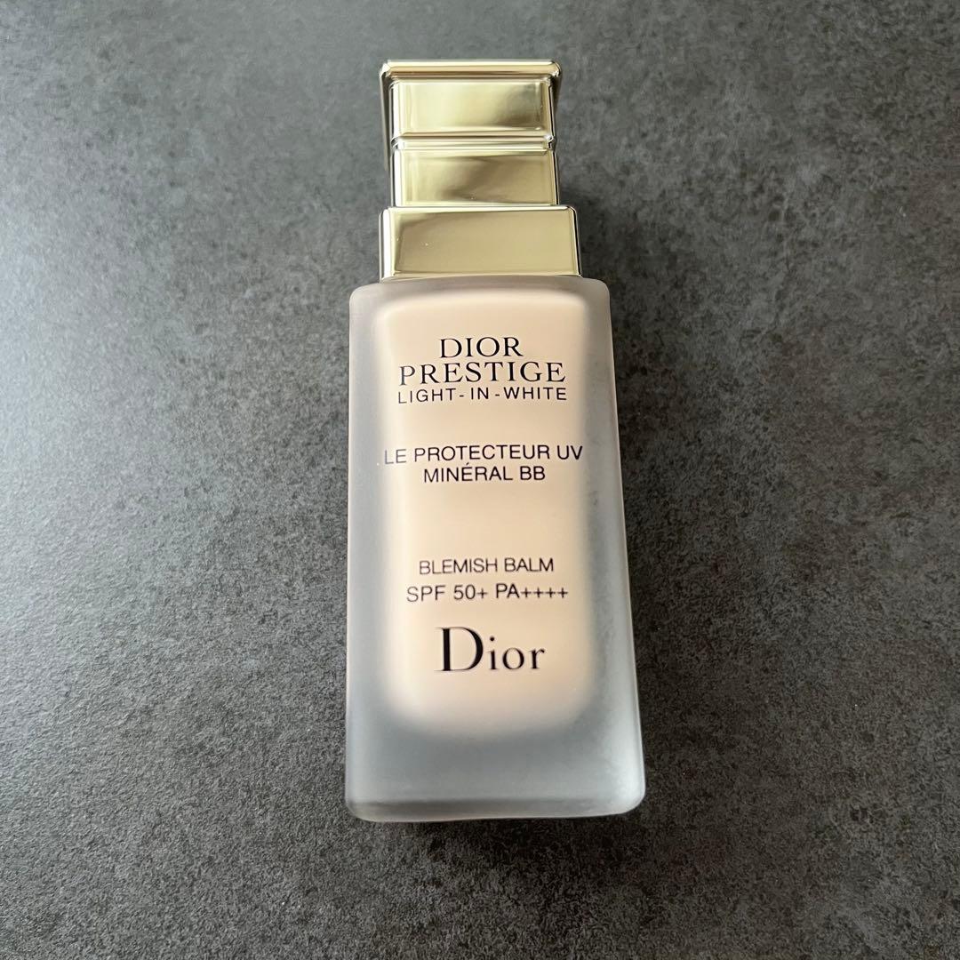 【美品】ディオール プレステージ ホワイトルプロテクター UVミネラルBB 00