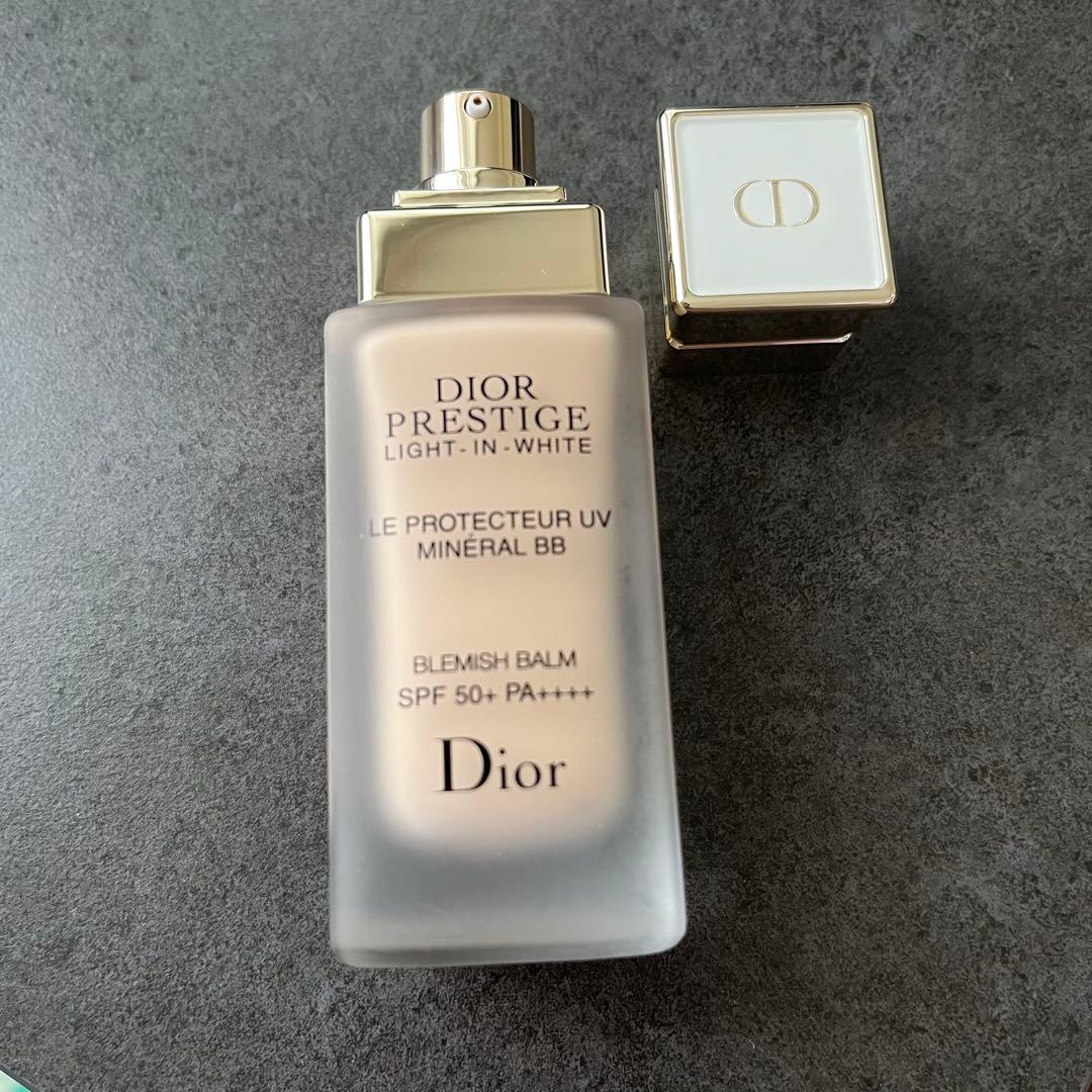 【美品】ディオール プレステージ ホワイトルプロテクター UVミネラルBB 00