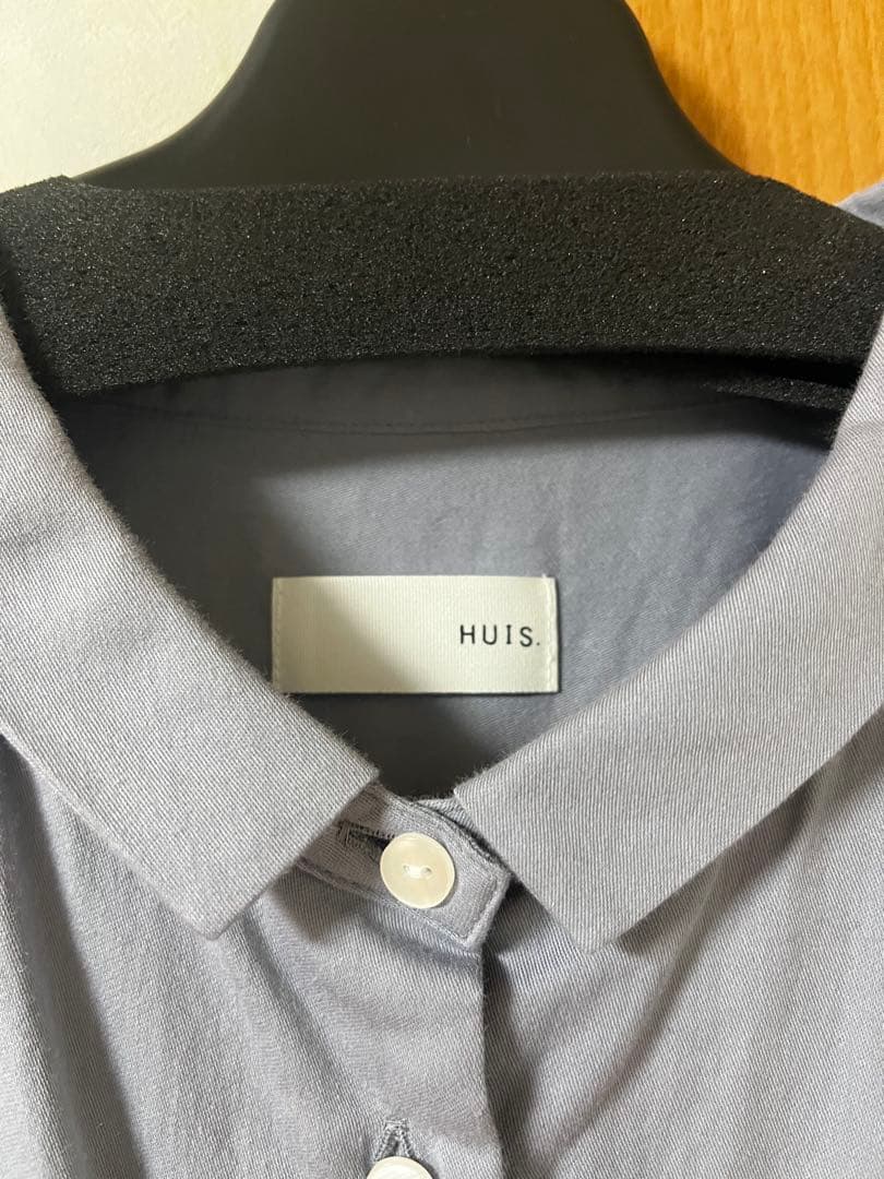 HUIS グレー 遠州織物　U102-H07-07GRY ブラウス