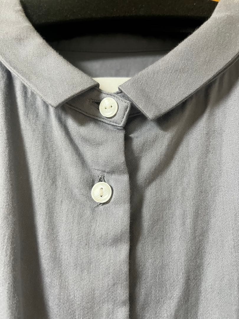 HUIS グレー 遠州織物　U102-H07-07GRY ブラウス