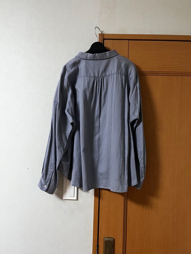 HUIS グレー 遠州織物　U102-H07-07GRY ブラウス