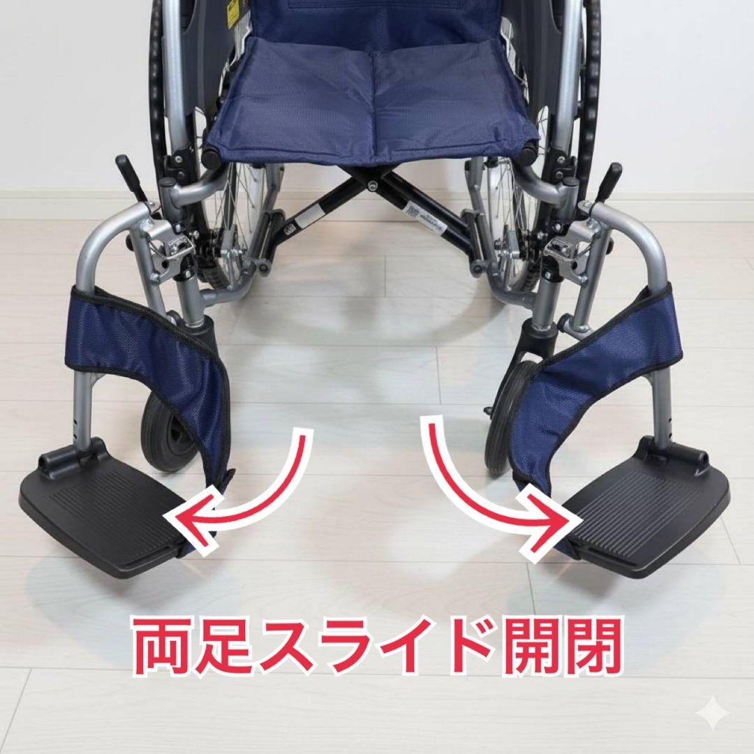 ♿ 自走式 とても便利な多機能タイプ 超軽量 車椅子 ノーパンクタイヤ ⑥