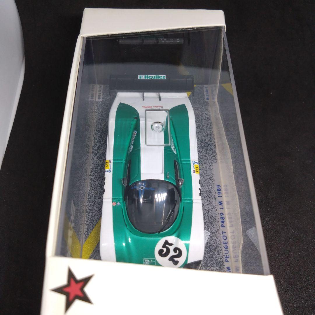ビザール 1/43 WM プジョー P489 1989 ル・マン24時間