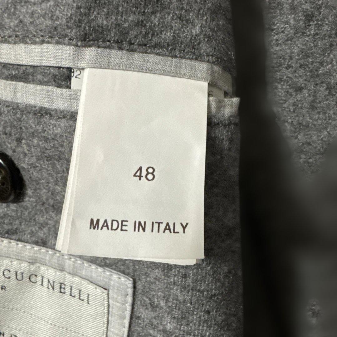 BRUNELLO CUCINELLI グレー カシミアジャケット