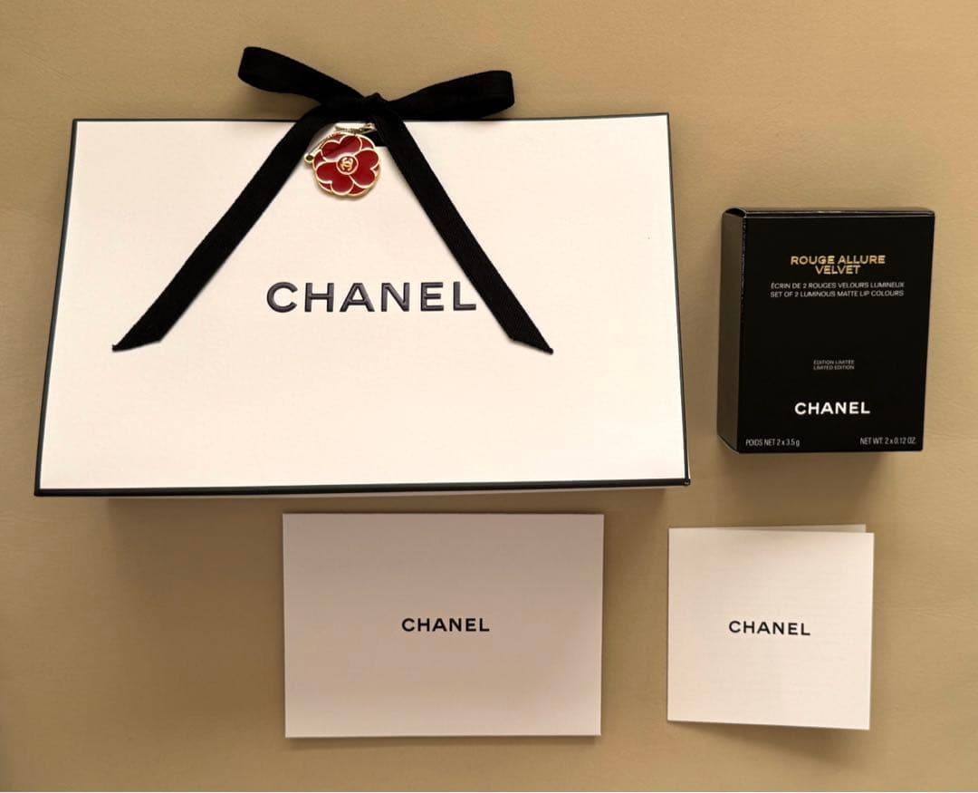 限定 CHANEL ROUGE ALLURE VELVET ポーチセット