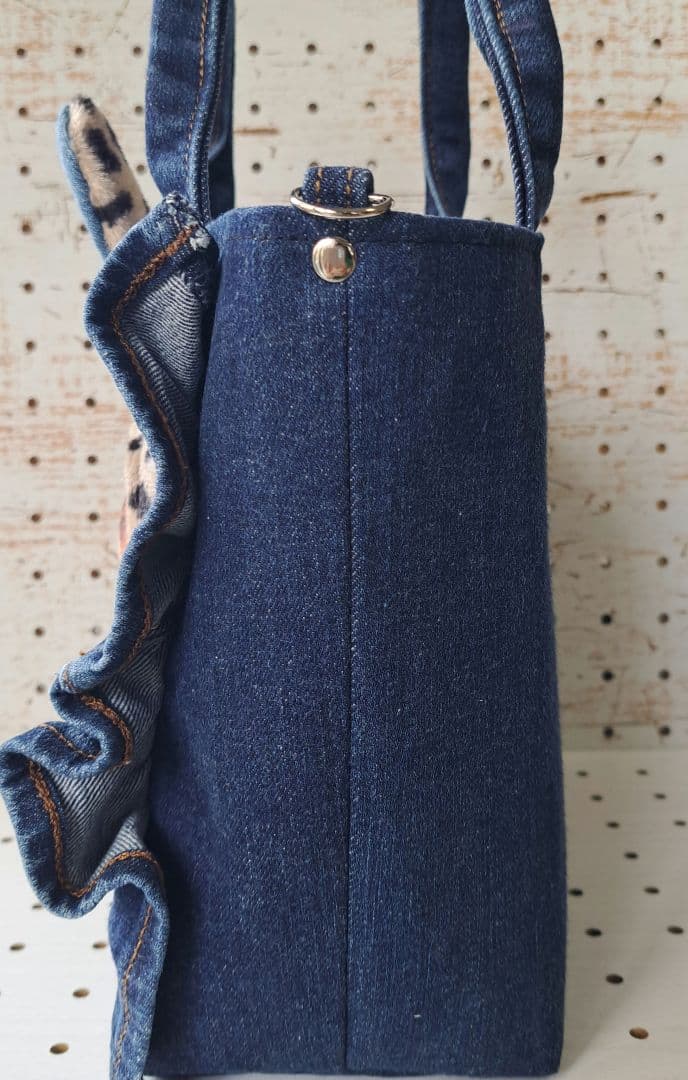 m*i様 コヤンイサムチョン　リトルサンダー　デニムリメイクトートバッグ