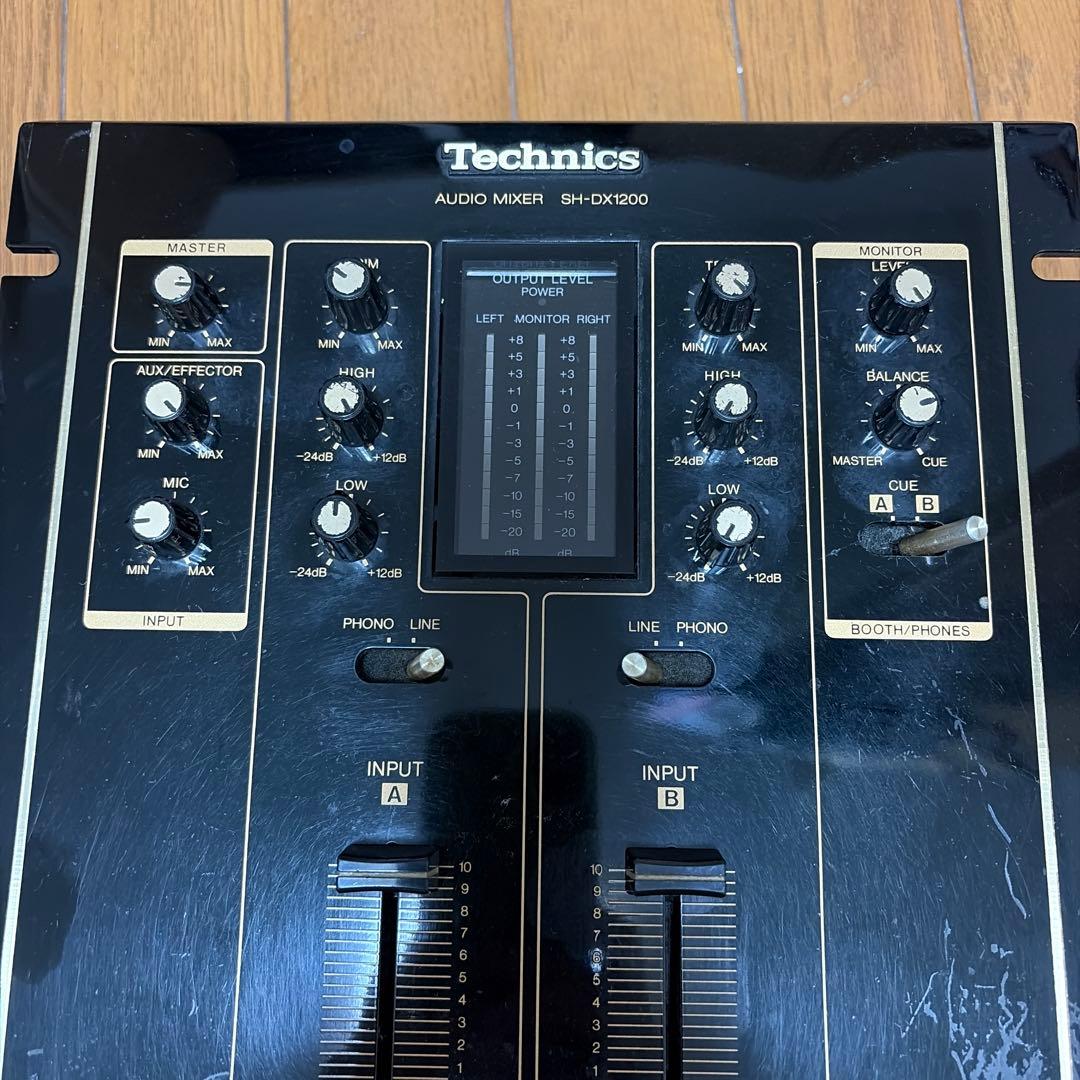 Technics SH-DX1200 DJミキサー 通電確認済み テクニクス