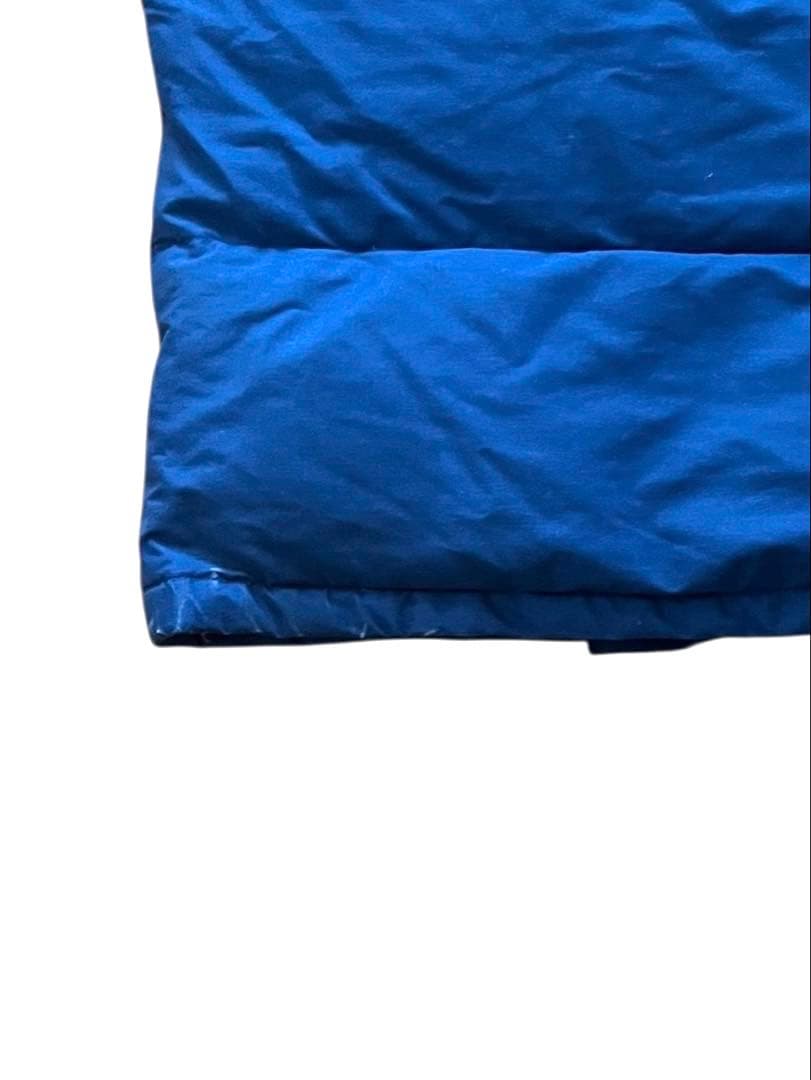 THE NORTH FACEノースフェイス茶タグ ダウンベストS紺ネイビー