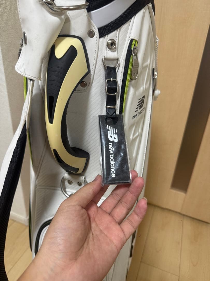 new balance キャディバッグ ホワイト
