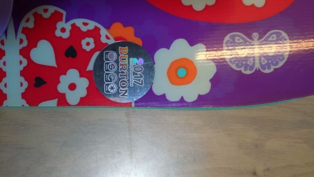 BURTON CHICKLET 120 　SMALLSバインディングセット