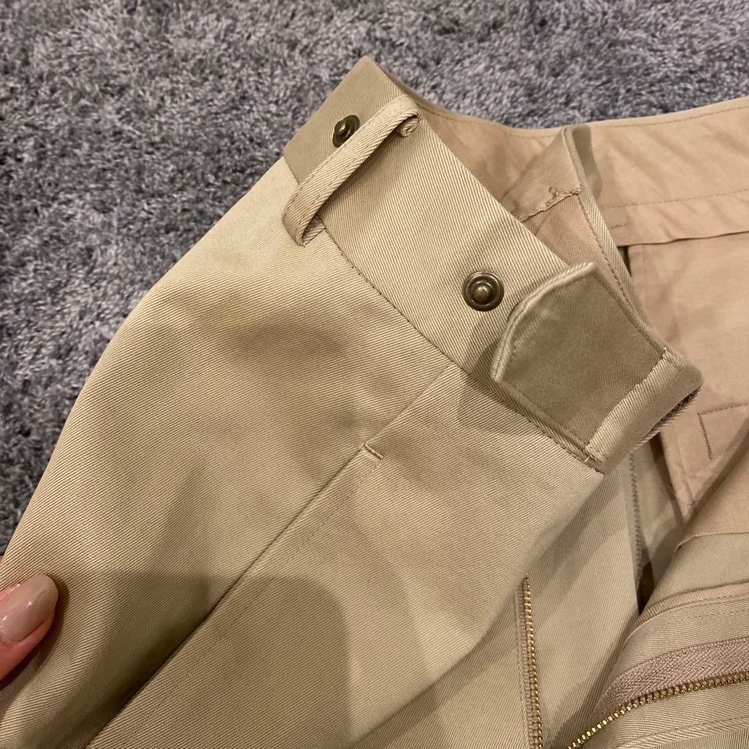 ベージュ ショートパンツ 6ロク