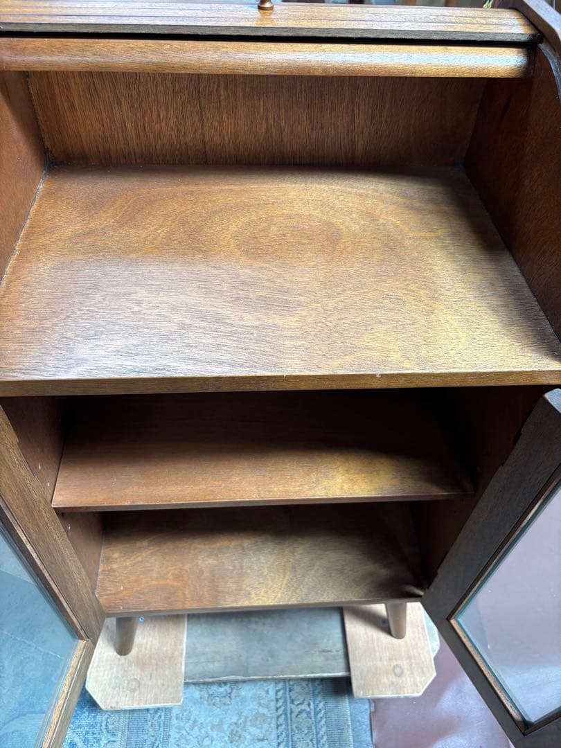 未使用品　萩原　アンティーク調キャビネット　横幅50㎝　奥行35㎝　高さ85㎝