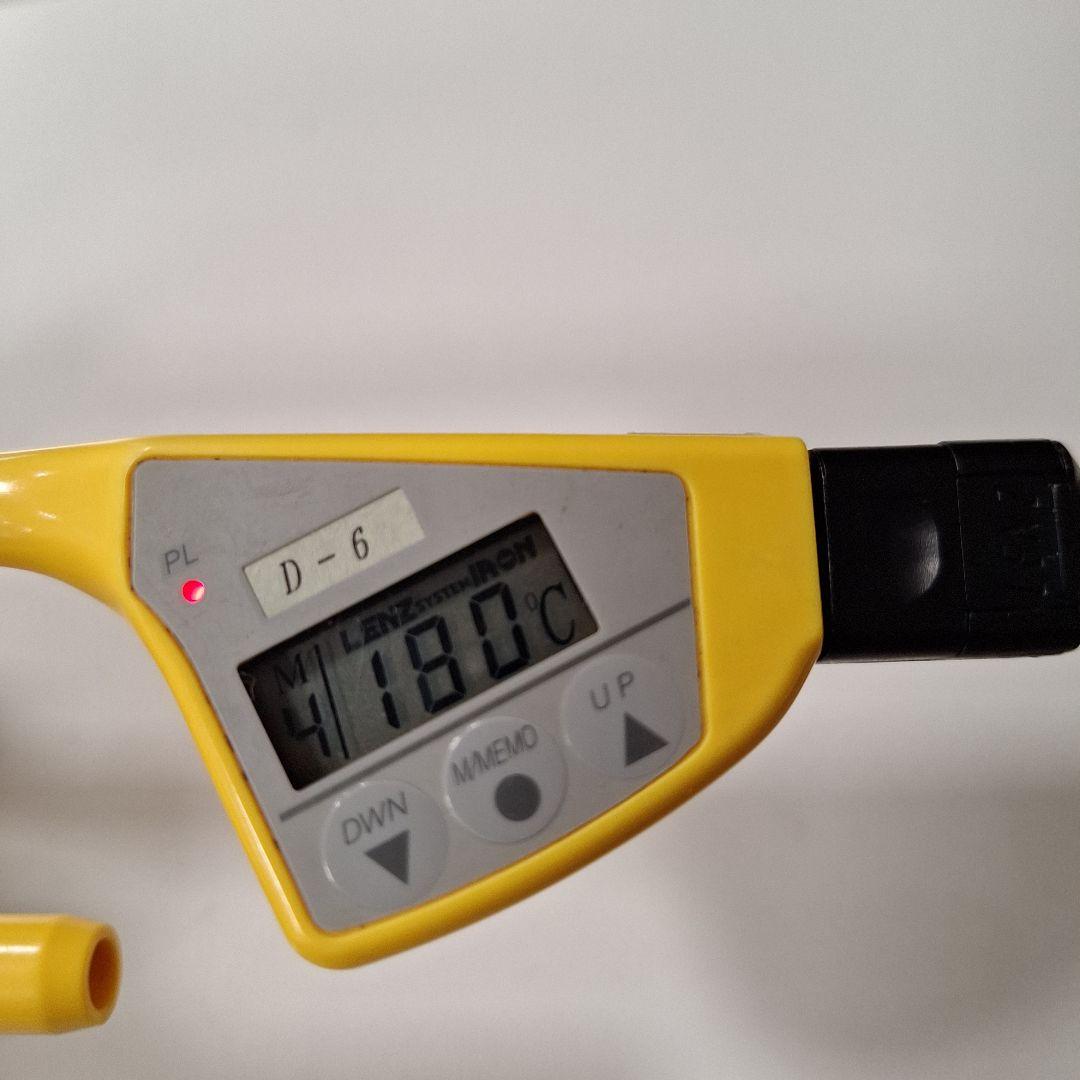 ごま 美品 理容 レンツアイロンD-6 6mm コード付