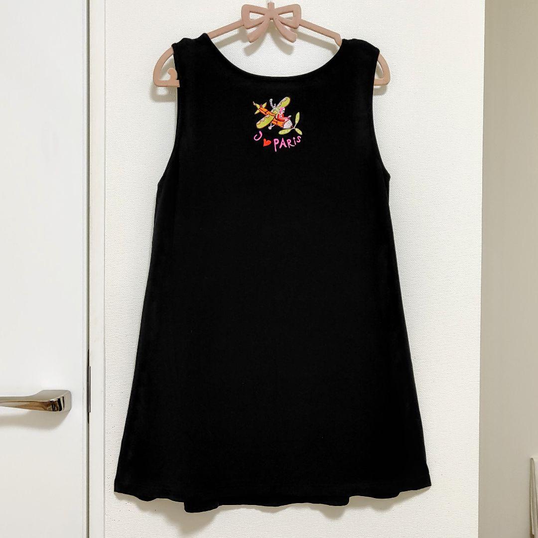 トクコプルミエヴォル　ノースリーブチュニックパリ柄