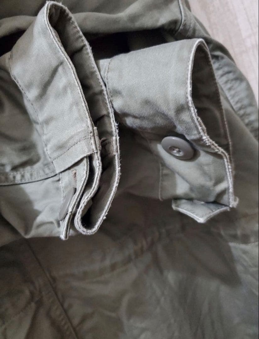 FRED PERRY モッズコート メンズ　M　ユニオンジャック　カーキ　緑