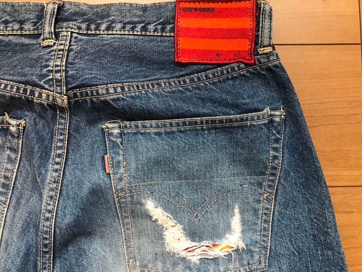 G1950ギャラリー1950×WAREHOUSEウエアハウス デニムパンツ34