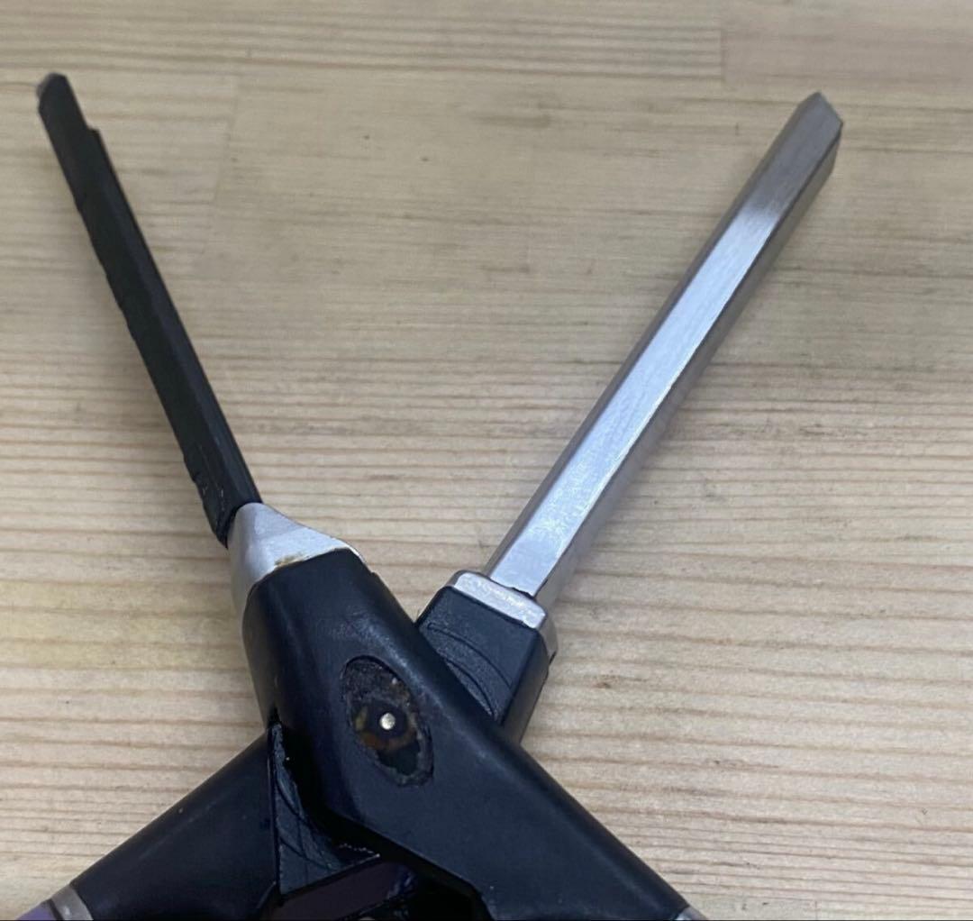 レンツアイロン　8ミリ　理容　櫛　コーム　本鼈甲　ベーク