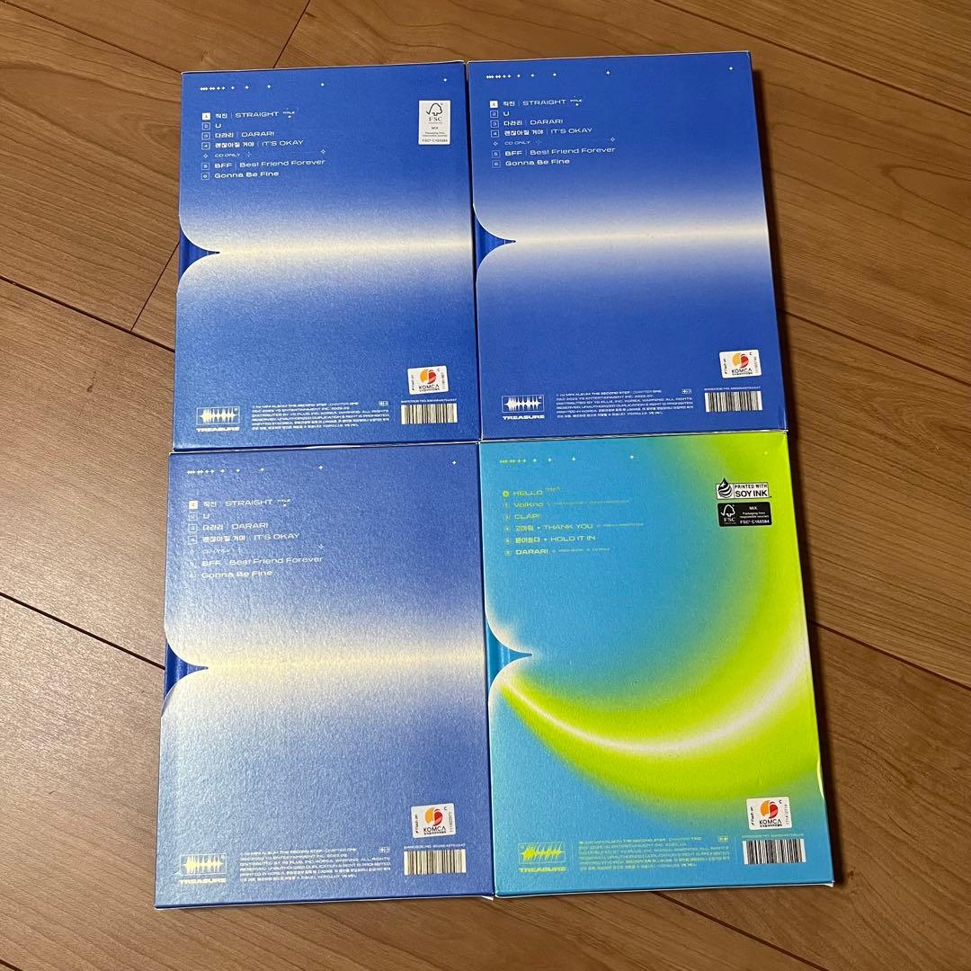 【匿名配送】TREASURE 直筆 サイン入り JIKJIN アルバム CD