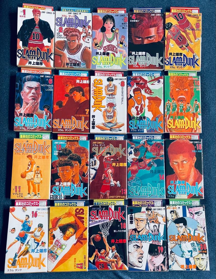 SLAM DUNK 1〜31巻 全巻 初版 コミックスニュース完備