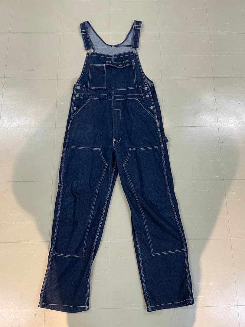 桃太郎ジーンズ　オーバーオール　M （L相当）