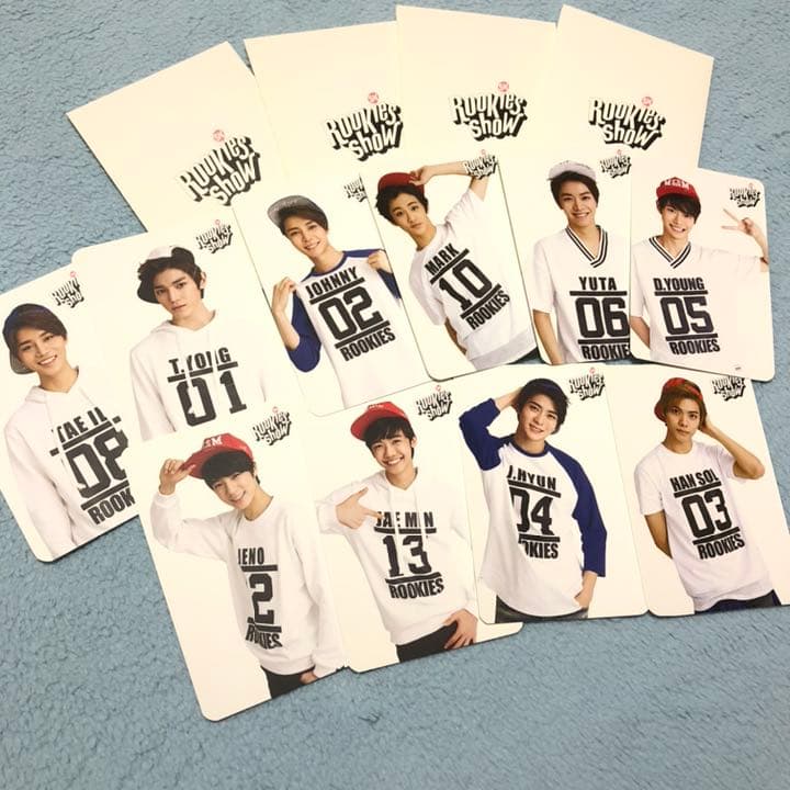 sm rookies show トレカ　nct127 nctdream nctu