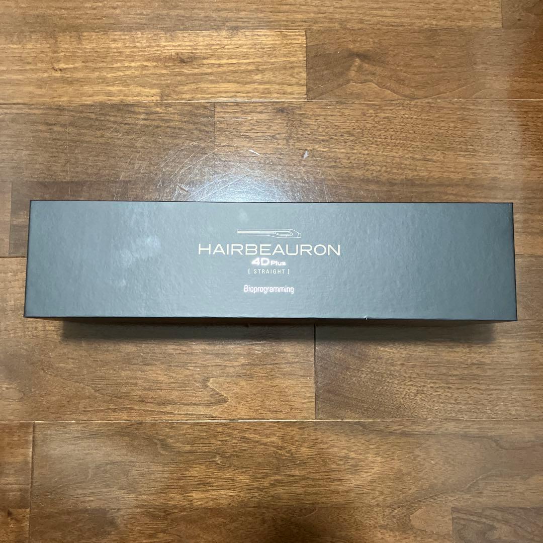 ［美品］ヘアビューロン ストレートヘアアイロン 4D Plus