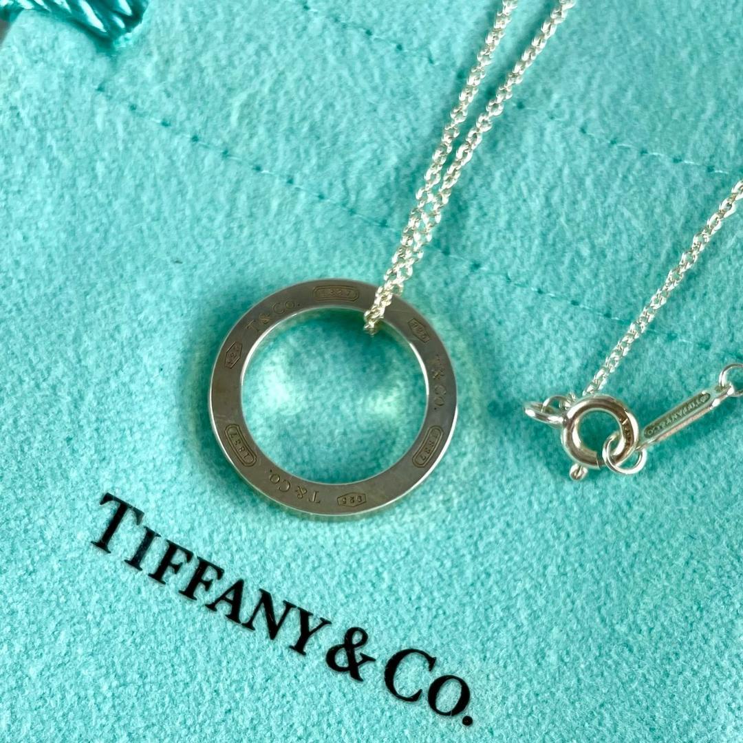 【美品⭐︎】Tiffany & Co. ティファニーサークルネックレス 925