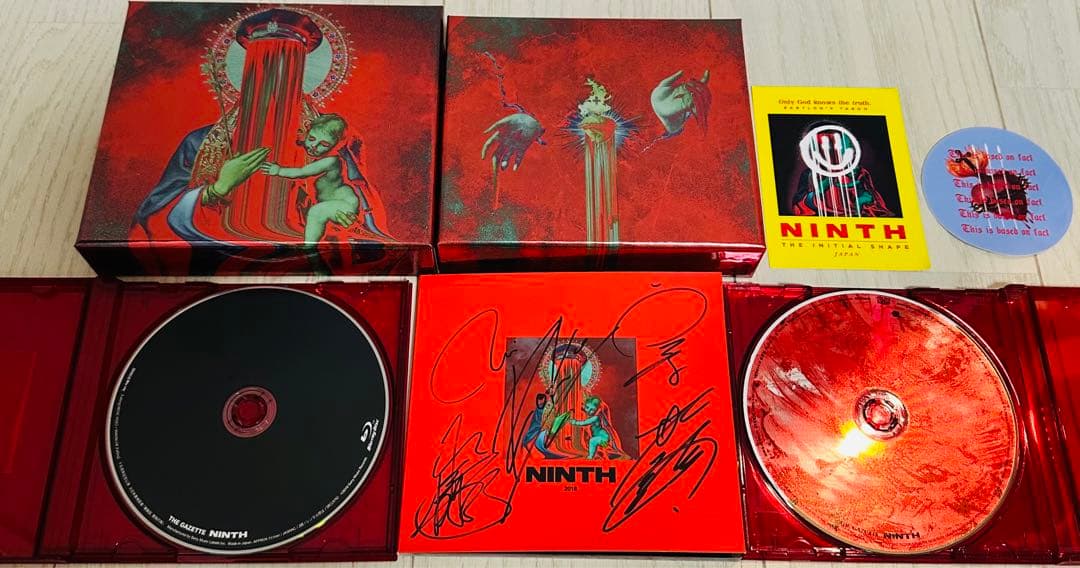 直筆サインtheGazettE NINTH CD DVD完全生産限定BluRay