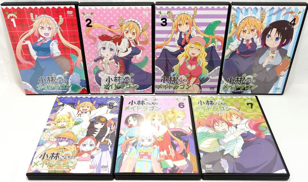小林さんちのメイドラゴン【1期+2期】DVD 全13巻セット