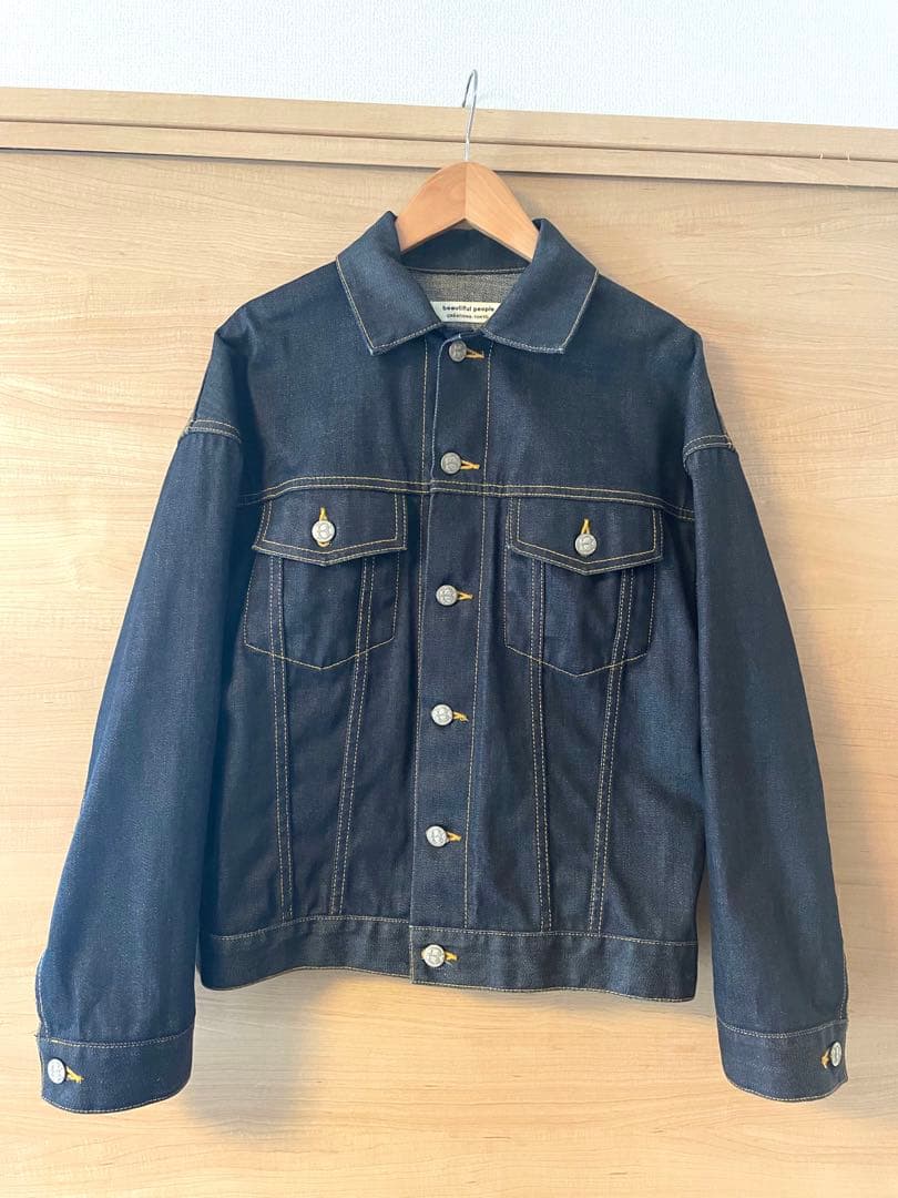 ビューティフルピープルSelvageDenimBlouson