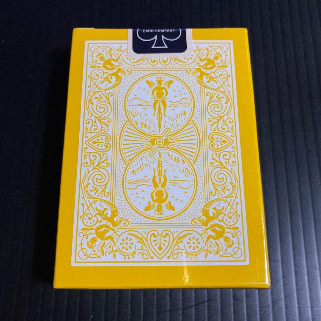 Bicycle Reversed Back 黄　レアデック