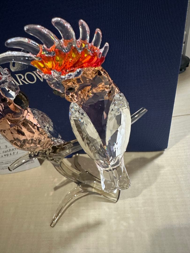 あ*な様 スワロフスキー cockatoo オウム