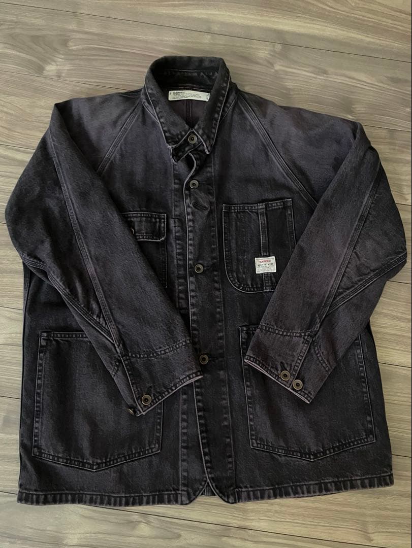最終価格　dairiku 20ss カバーオール　デニムセットアップ