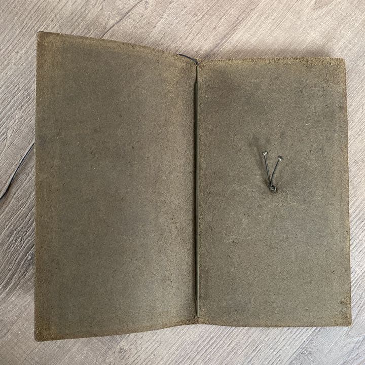 トラベラーズノート　限定オリーブエディション　ペンホルダー