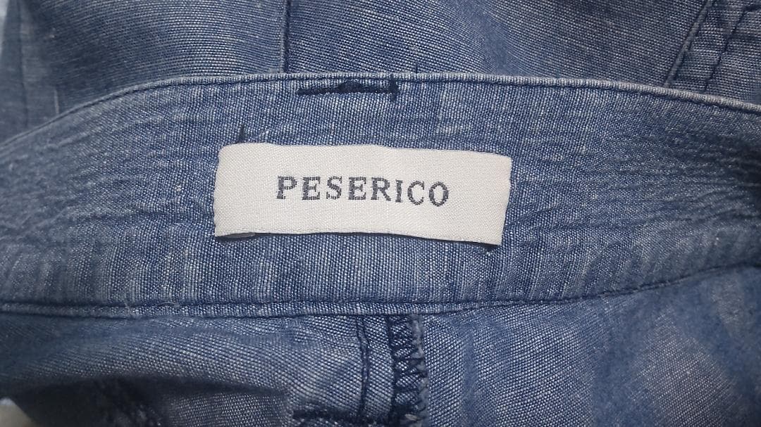 イタリア製　Peserico（ペセリコ）　コットンリネンパンツ