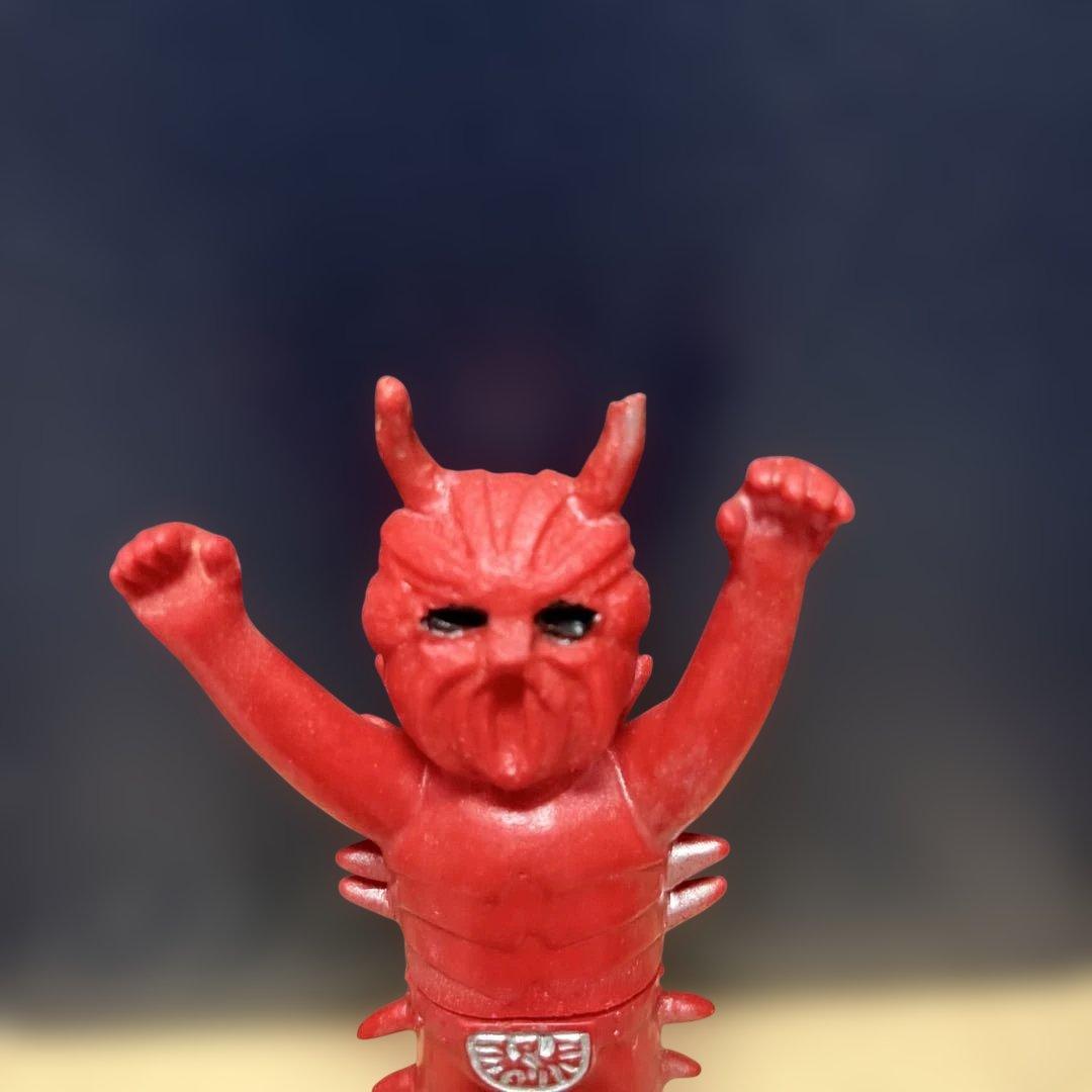 仮面ライダー　ムカデラス　ミニソフビ　ポピー　旧バンダイ　当時物