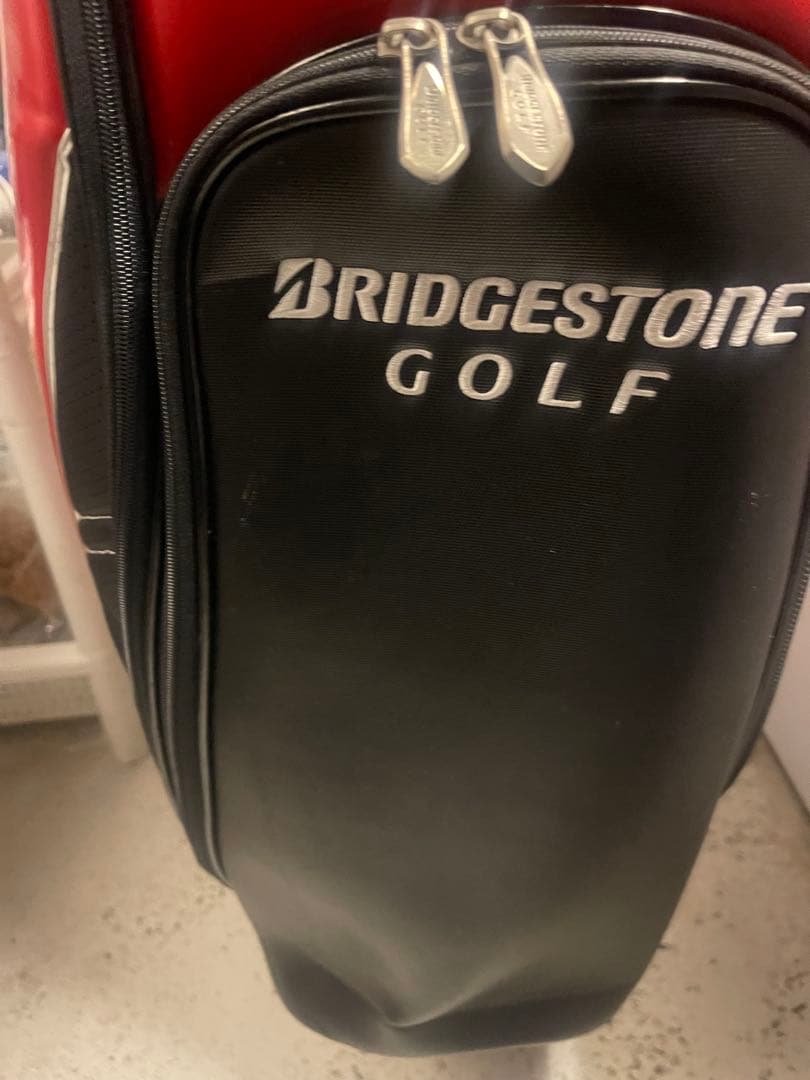 BRIDGESTONE ゴルフバッグ 赤黒