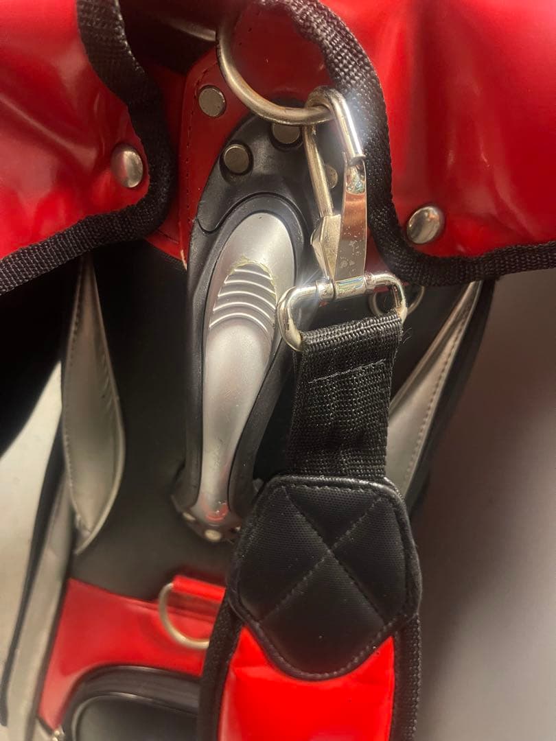 BRIDGESTONE ゴルフバッグ 赤黒