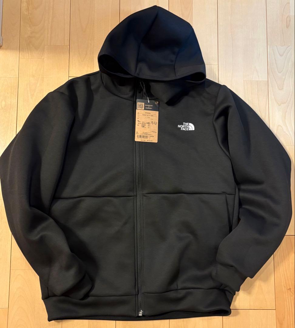【ザノースフェイス】リバーシブルテックエアーフーディ NT62580 Kブラック