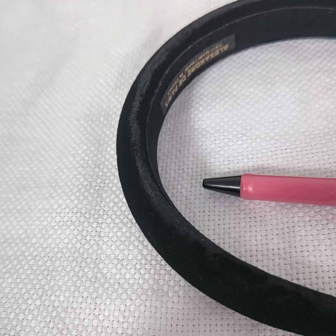 アレクサンドル ドゥ パリALEXANDRE DE PARISベロアカチューシャ