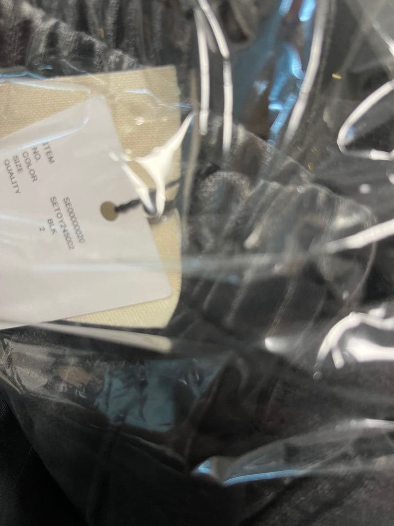 seyto サイズ2 / ヴィンテージライクピンタックバギースウェットパンツ