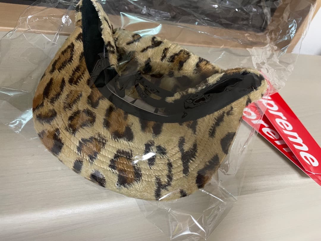h*︎様 Supreme GOODENOUGH Camp Cap Leopard