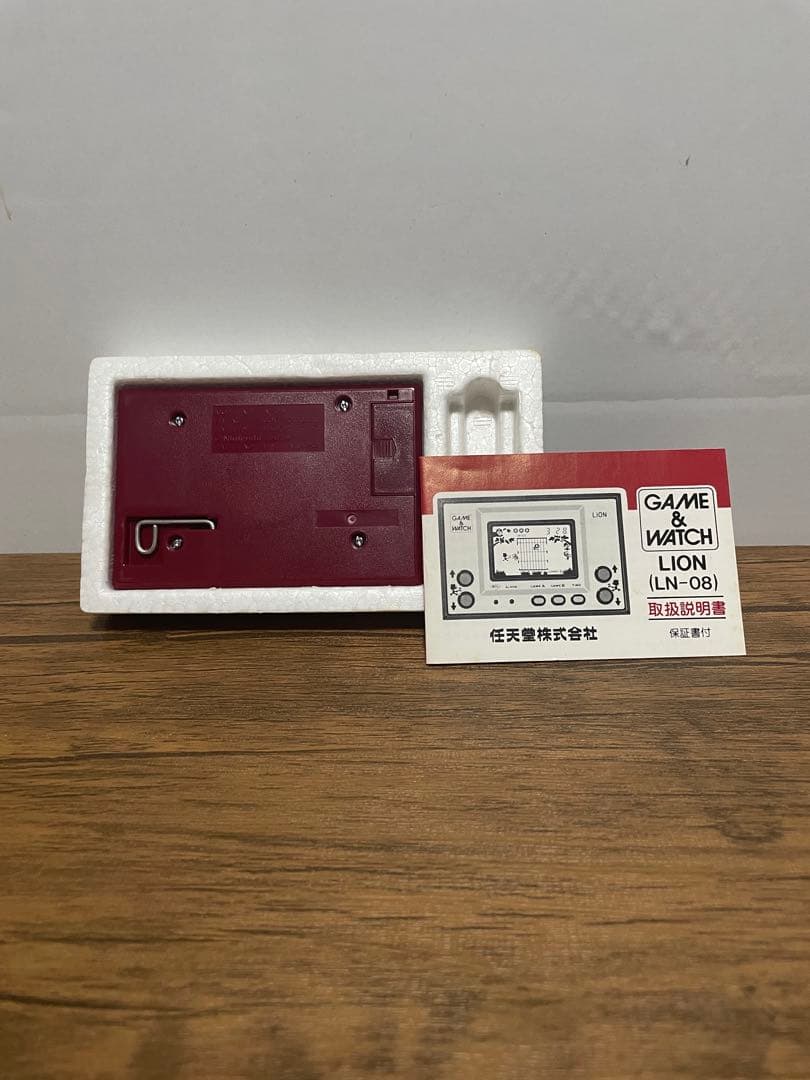 美品 ゲームウォッチ ライオン LION 中古 任天堂 GAME&WATCH