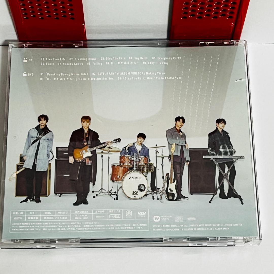 DAY6 / UNLOCK CD+DVD付　初回限定盤　帯付