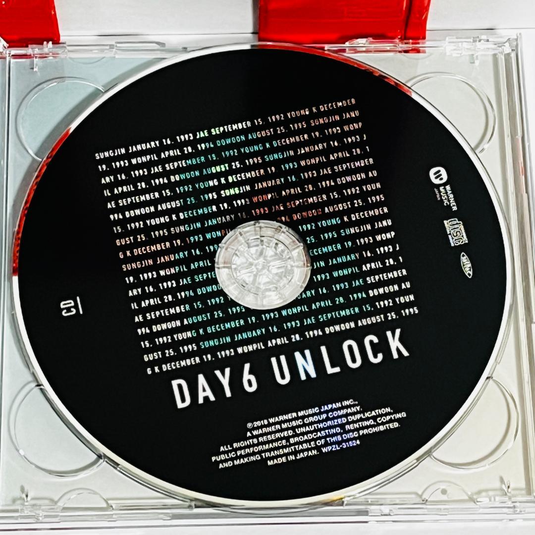 DAY6 / UNLOCK CD+DVD付　初回限定盤　帯付