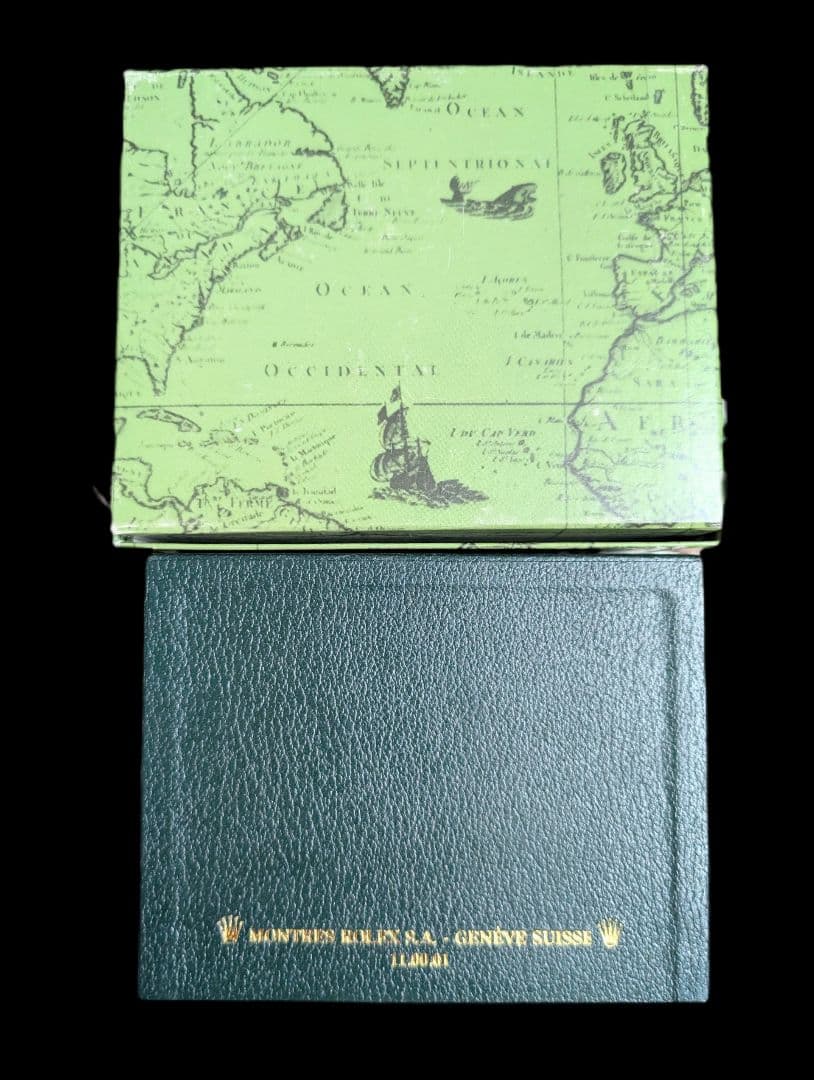 ロレックス 純正ボックス 箱 化粧箱 内箱∶グリーン　 外箱