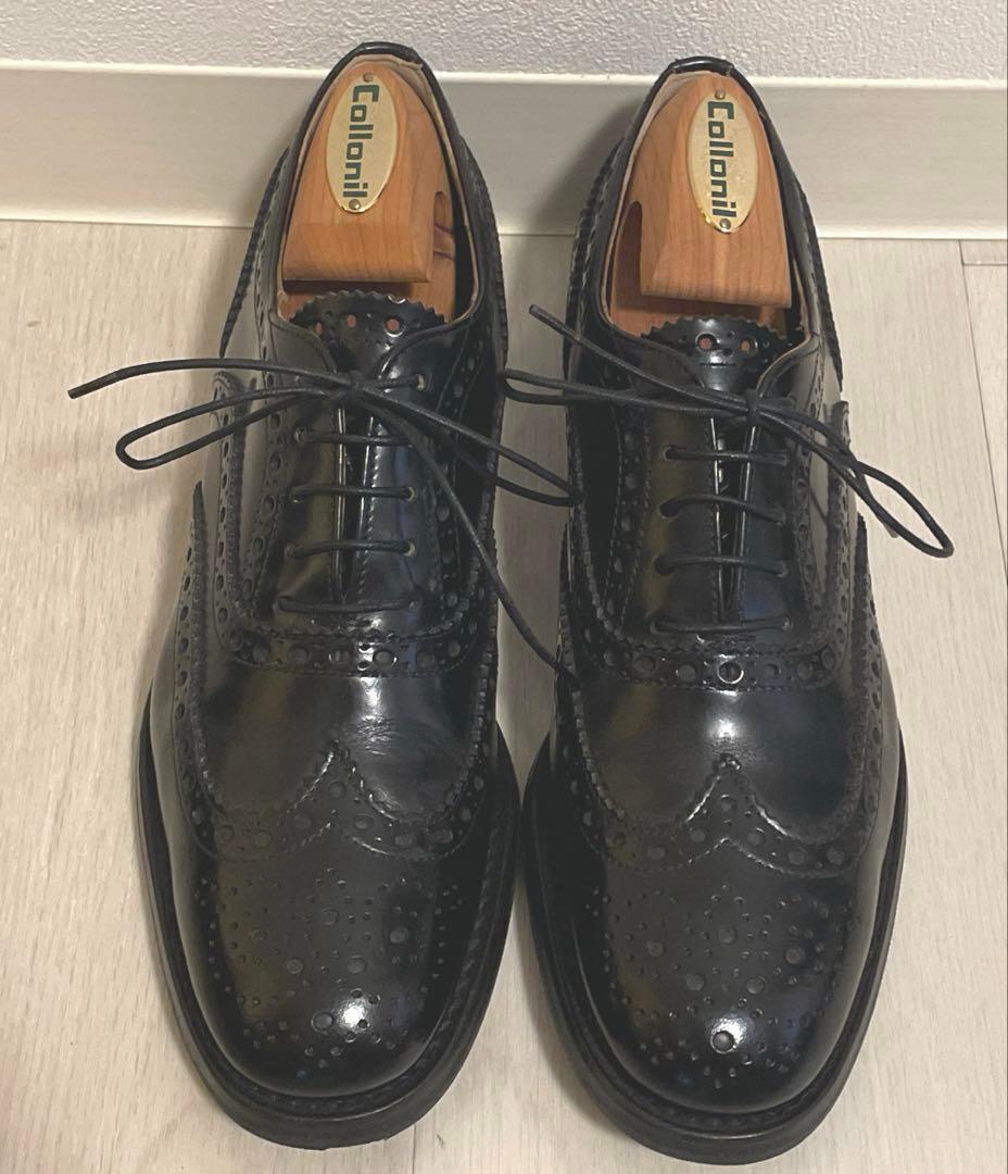 最終【美品】church's チャーチ　バーウッド(24.5cm)木製キーパー付