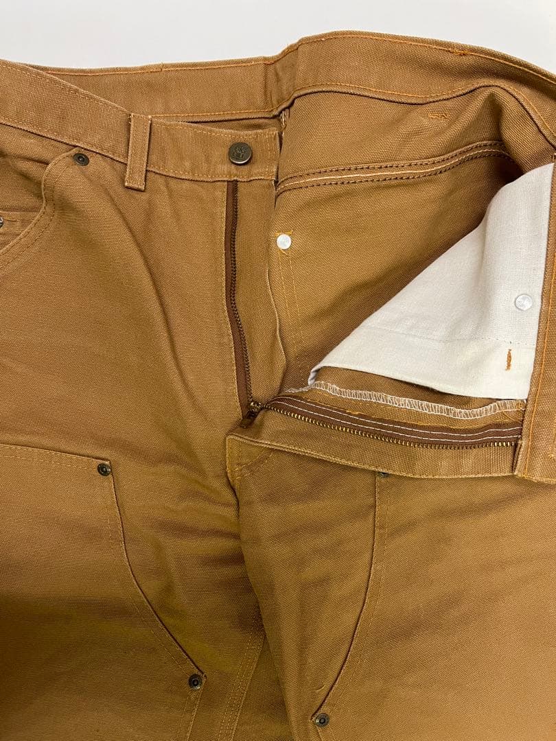 BIGBILLビッグビル ダブルニーパンツ ブラウンダック/カーハート コリンボ