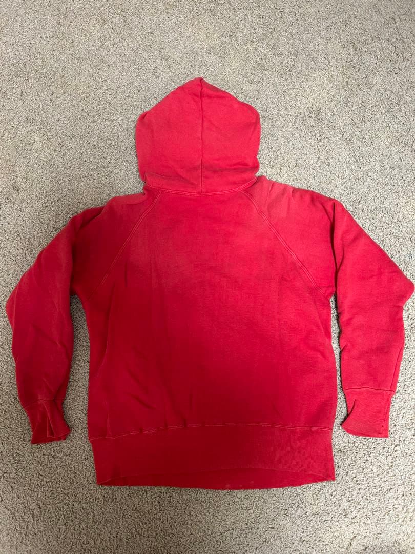 50s 60s ビンテージ パーカー ダブルフェイス 裏サーマル サンフェード