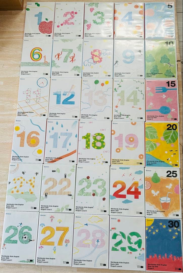 フォニックス world wide kids DVD30枚セット